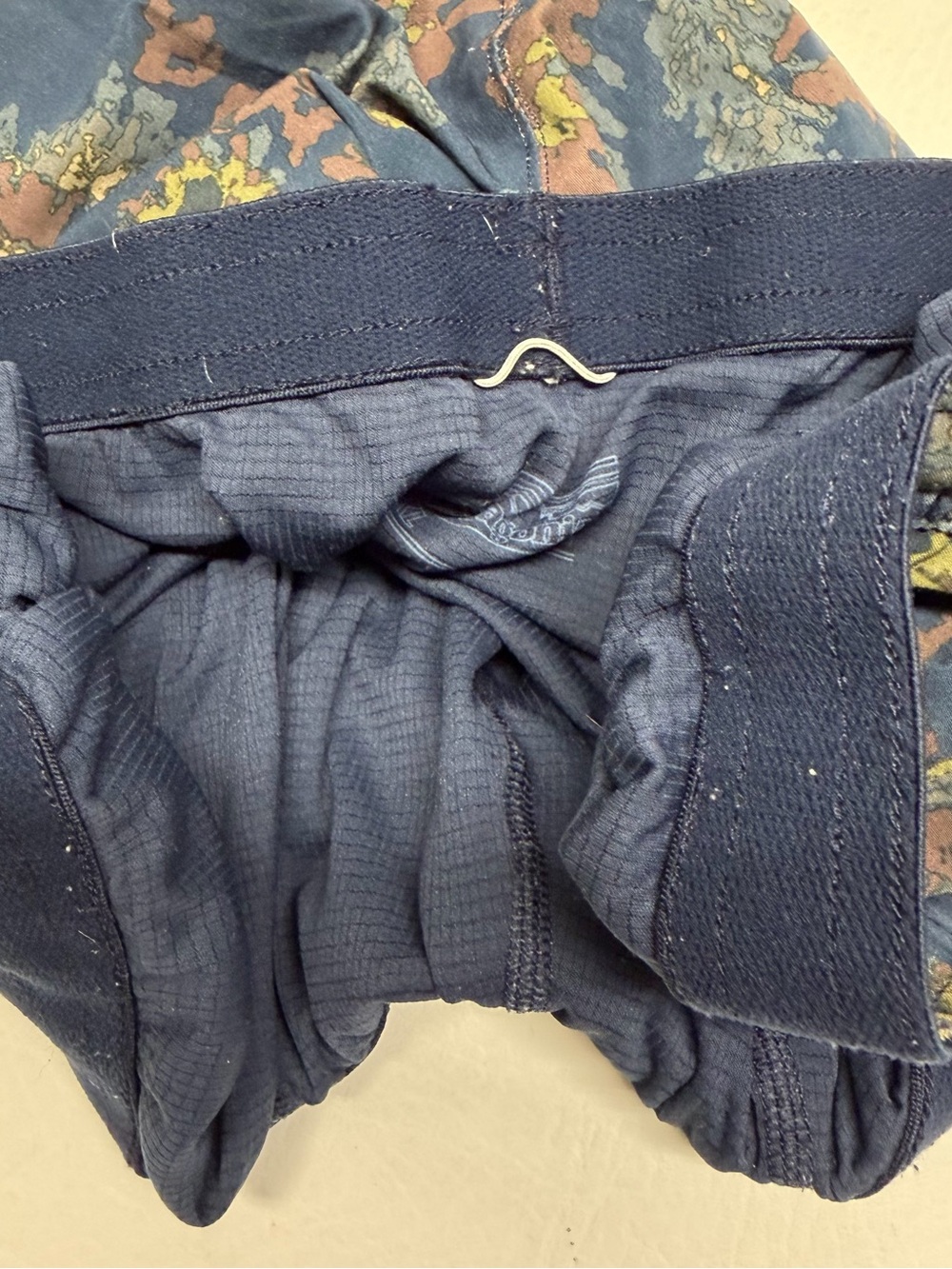 Patagonia Blue Multicolor Camouflage Swim Shorts - Picture 8 of 8